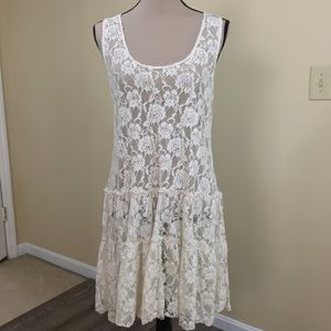 A’Reve Anthropologie Lace Bohemian Festival Dress